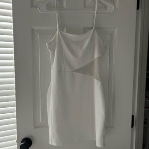 White small clean cute dress, no rips or stains